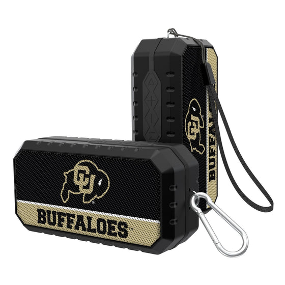 Colorado Buffaloes Solid Wordmark Bluetooth Speaker-0