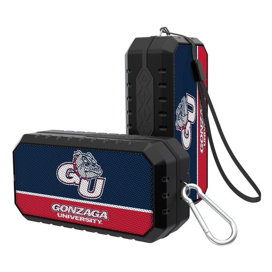 Gonzaga Bulldogs Solid Wordmark Bluetooth Speaker-0