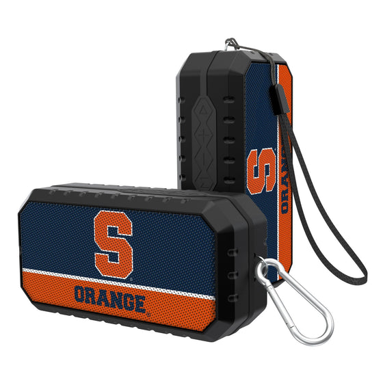 Syracuse Orange Solid Wordmark Bluetooth Speaker-0