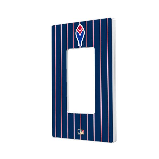 Atlanta Braves 1972-1975 - Cooperstown Collection Pinstripe Hidden-Screw Light Switch Plate - 757 Sports Collectibles