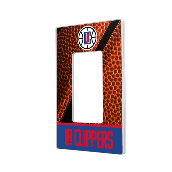Los Angeles Clippers Basketball Hidden-Screw Light Switch Plate-1