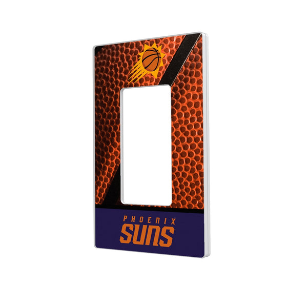 Phoenix Suns Basketball Hidden-Screw Light Switch Plate-1
