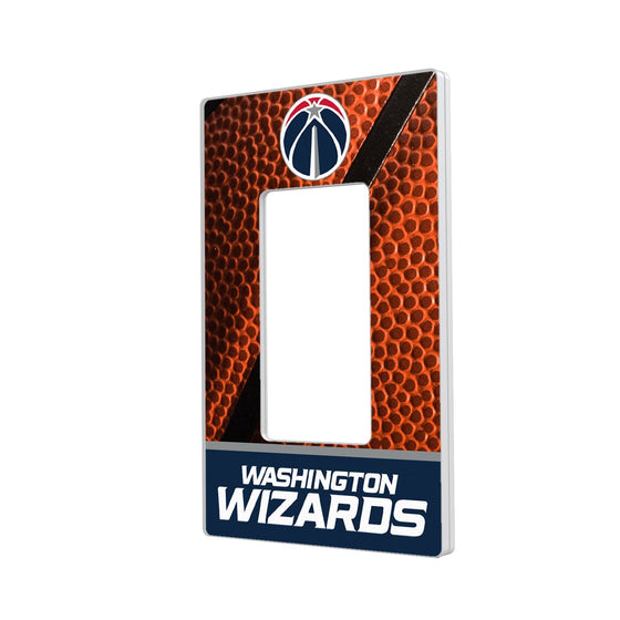 Washington Wizards Basketball Hidden-Screw Light Switch Plate-1