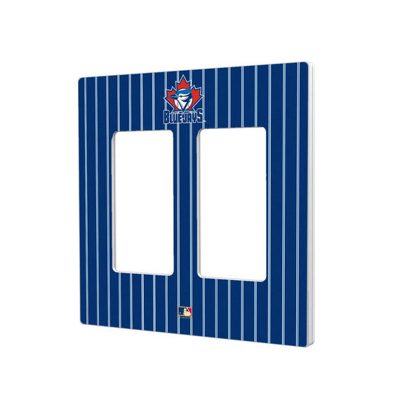 Toronto Blue Jays 1997-2002 - Cooperstown Collection Pinstripe Hidden-Screw Light Switch Plate - 757 Sports Collectibles