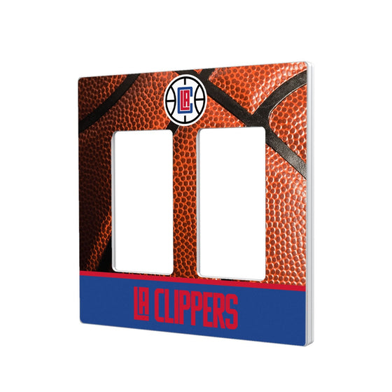 Los Angeles Clippers Basketball Hidden-Screw Light Switch Plate-3