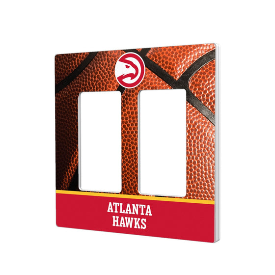 Atlanta Hawks Basketball Hidden-Screw Light Switch Plate-3