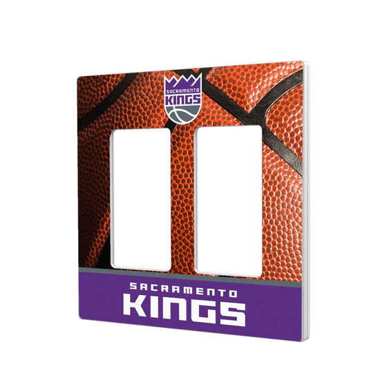 Sacramento Kings Basketball Hidden-Screw Light Switch Plate-3