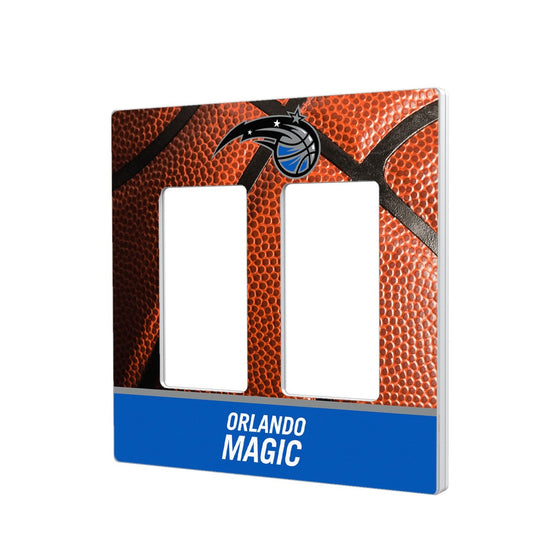 Orlando Magic Basketball Hidden-Screw Light Switch Plate-3