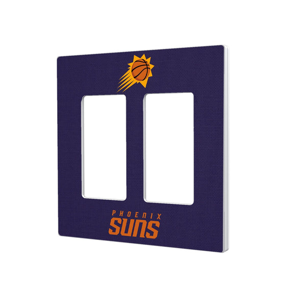 Phoenix Suns Solid Hidden-Screw Light Switch Plate-3