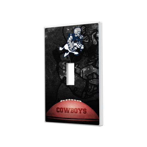 Dallas Cowboys 1966-1969 Historic Collection Legendary Hidden-Screw Light Switch Plate - 757 Sports Collectibles