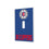 Los Angeles Clippers Solid Hidden-Screw Light Switch Plate-0