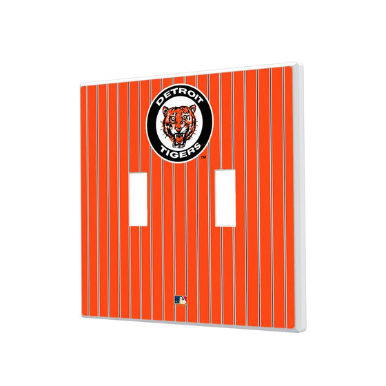Detroit Tigers 1961-1963 - Cooperstown Collection Pinstripe Hidden-Screw Light Switch Plate - 757 Sports Collectibles