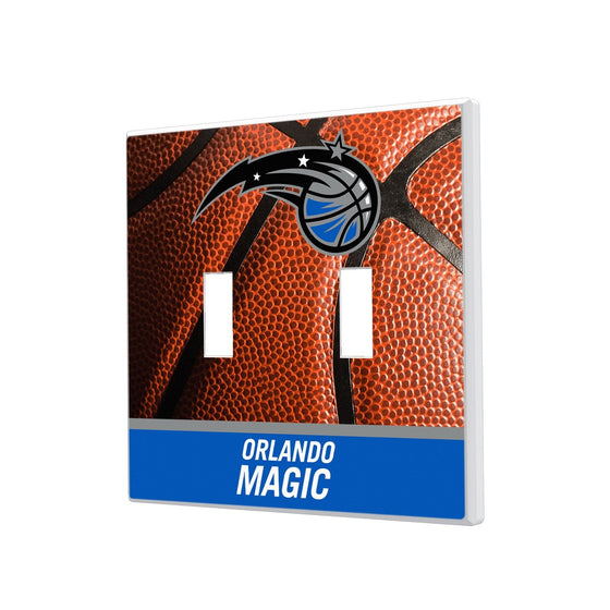 Orlando Magic Basketball Hidden-Screw Light Switch Plate-2