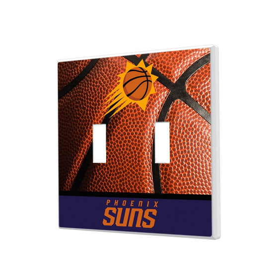 Phoenix Suns Basketball Hidden-Screw Light Switch Plate-2