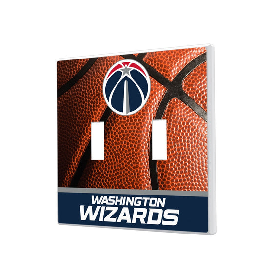 Washington Wizards Basketball Hidden-Screw Light Switch Plate-2