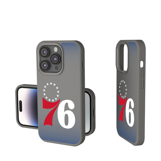 Philadelphia 76ers Linen Soft Touch Phone Case-0