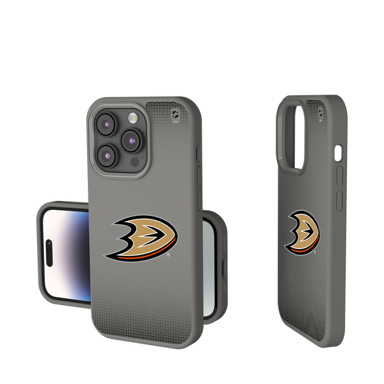 Anaheim Ducks Linen Soft Touch Phone Case-0