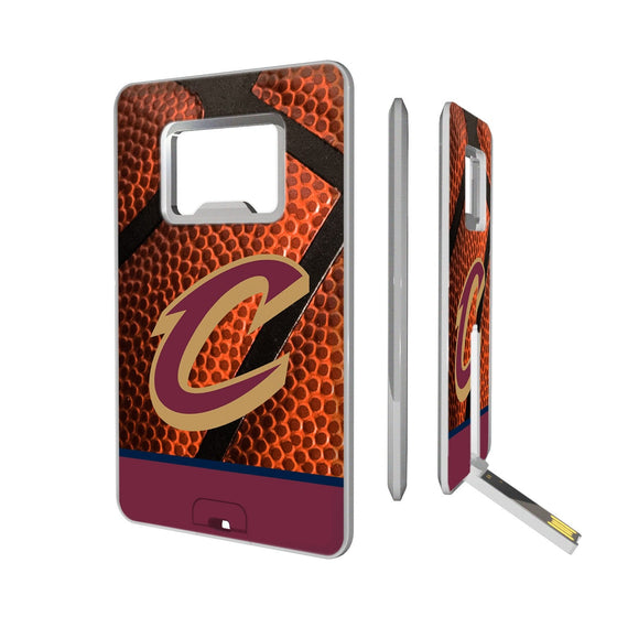 Cleveland Cavaliers Basketball Credit Card USB Drive with Bottle Opener 32GB-0