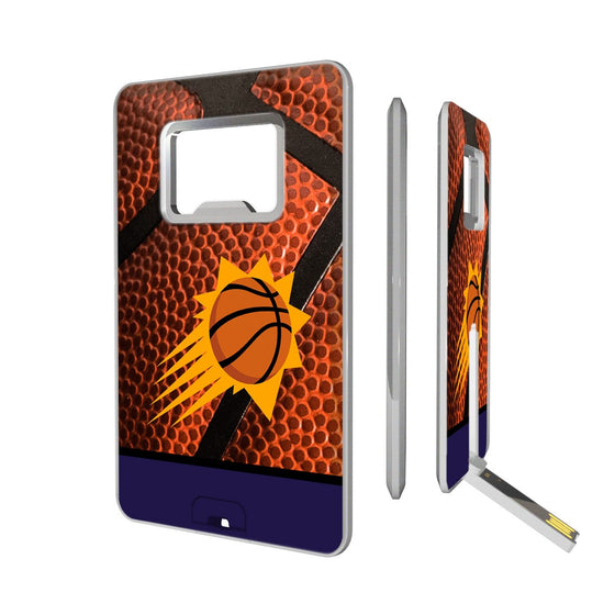 Phoenix Suns Basketball Credit Card USB Drive with Bottle Opener 32GB-0