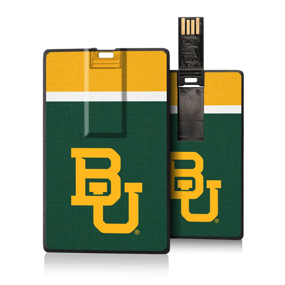 Baylor Bears Stripe Credit Card USB Drive 32GB-0