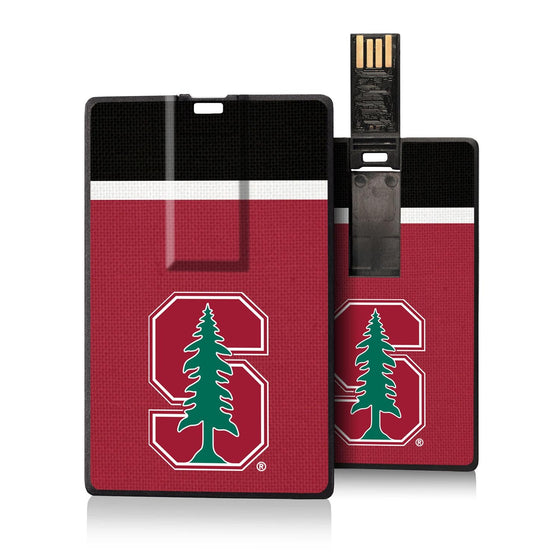 Stanford Cardinal Stripe Credit Card USB Drive 32GB-0