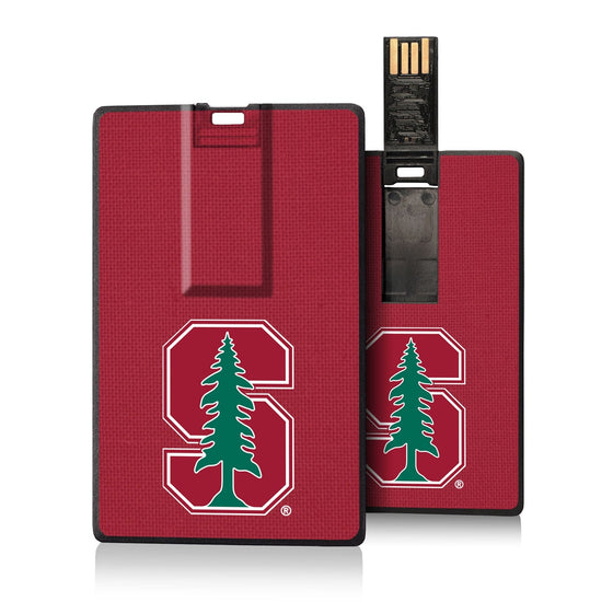 Stanford Cardinal Solid Credit Card USB Drive 16GB-0