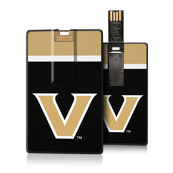 Vanderbilt Commodores Stripe Credit Card USB Drive 32GB-0