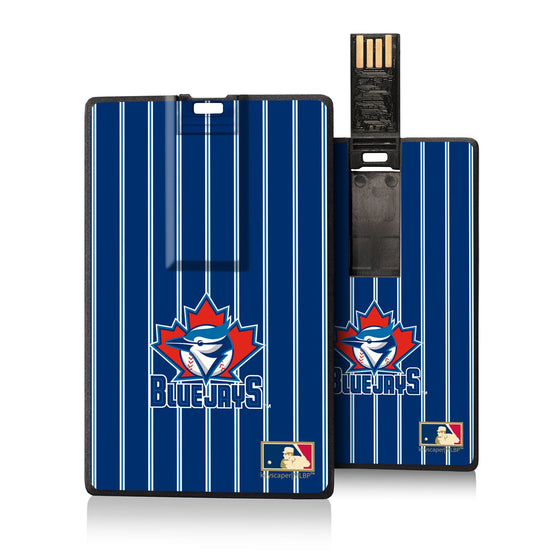Toronto Blue Jays 1997-2002 - Cooperstown Collection Pinstripe Credit Card USB Drive 16GB - 757 Sports Collectibles