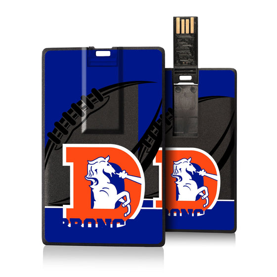 Denver Broncos 1993-1996 Historic Collection Passtime Credit Card USB Drive 32GB - 757 Sports Collectibles