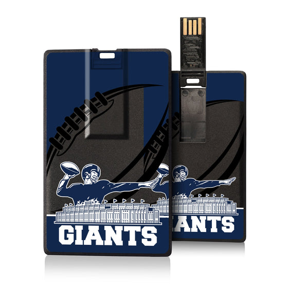New York Giants 1960-1966 Historic Collection Passtime Credit Card USB Drive 32GB - 757 Sports Collectibles