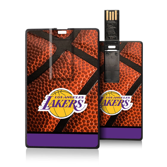 Los Angeles Lakers Basketball Credit Card USB Drive 32GB-0