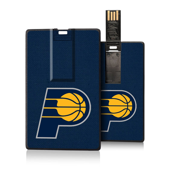 Indiana Pacers Solid Credit Card USB Drive 32GB-0