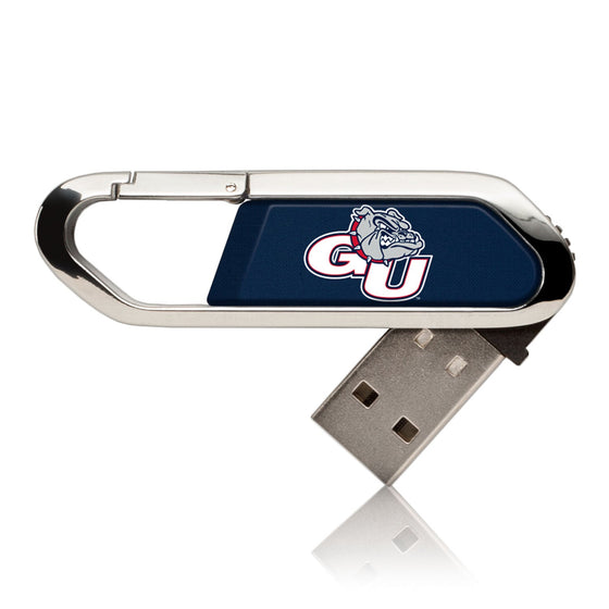 Gonzaga Bulldogs Solid USB 16GB Clip Style Flash Drive-0