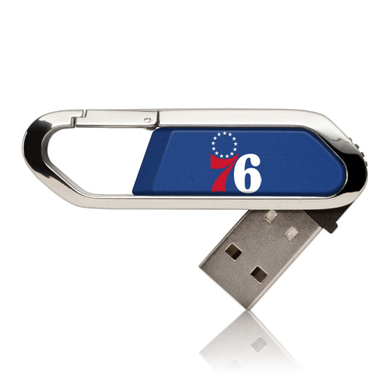 Philadelphia 76ers Solid USB 32GB Clip Style Flash Drive-0