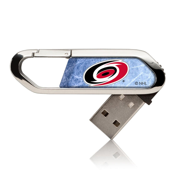 Carolina Hurricanes Ice USB 32GB Clip Style Flash Drive-0
