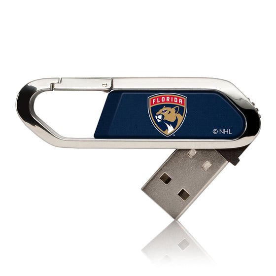 Florida Panthers Solid USB 32GB Clip Style Flash Drive-0