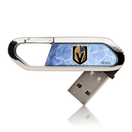 Vegas Golden Knights Ice USB 32GB Clip Style Flash Drive-0