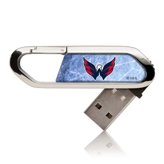 Washington Capitals Ice USB 32GB Clip Style Flash Drive-0