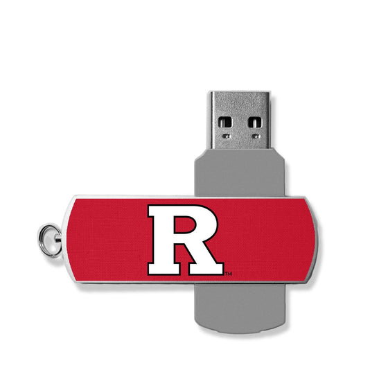 Rutgers Scarlet Knights Solid USB 32GB Flash Drive-0