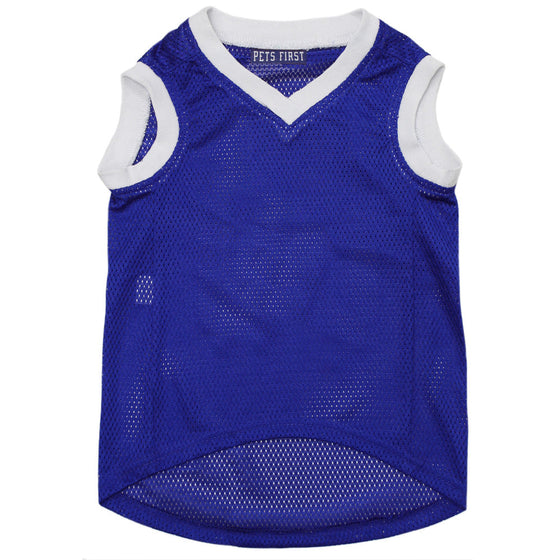 University of Kentucky Wildcats Basketball Mesh Dog Jersey by Pets First - 757 Sports Collectibles