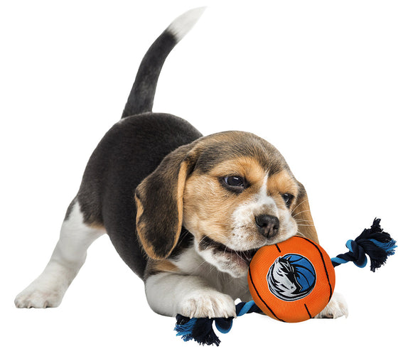 Dallas Mavericks Nylon Dog Toy Pets First - 757 Sports Collectibles