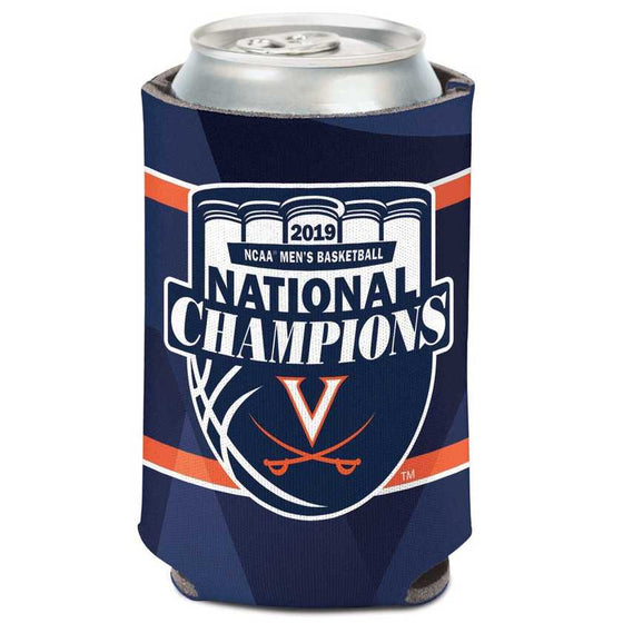 Virginia Cavaliers National Championship Gear, Virginia Cavaliers Champs Items, UVA Cavaliers Champ Products, UVA Virginia Cavaliers 2019 NCAA Men's Basketball National Champions 12oz. Can Cooler