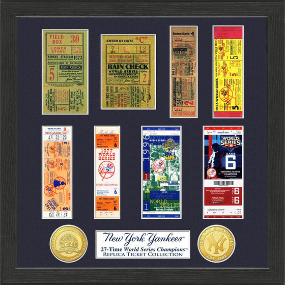 New York Yankees World Series Ticket Collection (HM)
