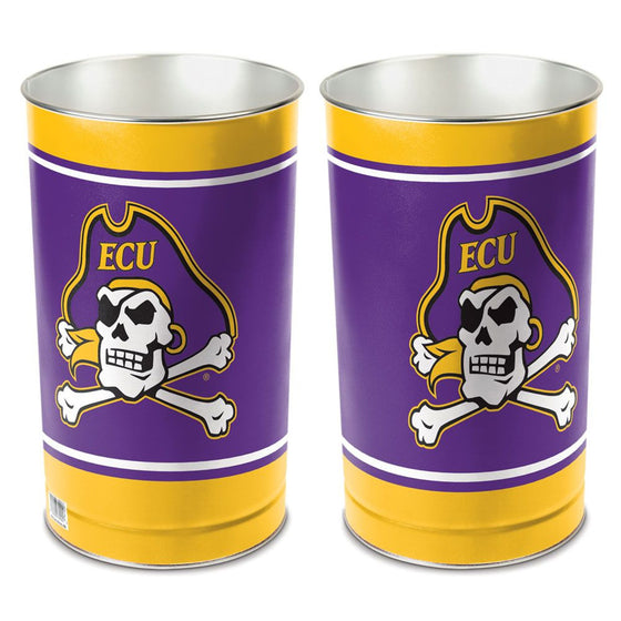 East Carolina Pirates Wastebasket 15 Inch - Special Order - 757 Sports Collectibles