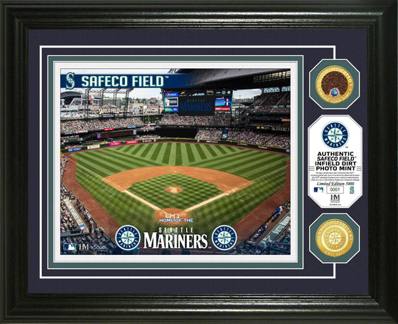 Seattle Mariners Authentic Infield Dirt Coin Photo Mint - MLB Authenticated (HM)