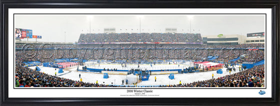 Buffalo Sabres 2008 NHL Winter Classic Panorama Photo Print