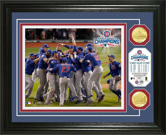 Chicago Cubs 2016 World Series Champions "Celebration" Bronze Coin Photo Mint (HM) - 757 Sports Collectibles