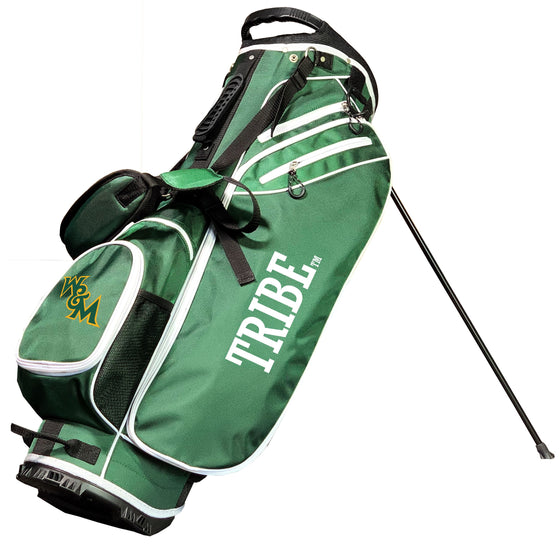 William & Mary Tribe Birdie Stand Golf Bag Green