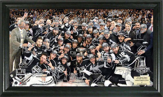 Los Angeles Kings 2012 Stanley Cup Champions Signature Rink (HM) - 757 Sports Collectibles