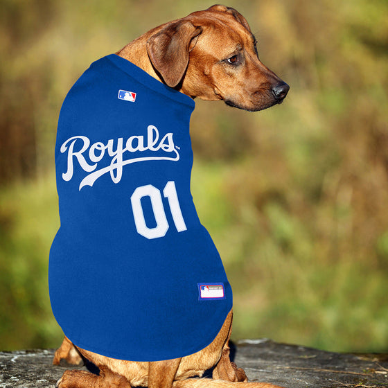 Kansas City Royals Dog Jersey Pets First - 757 Sports Collectibles